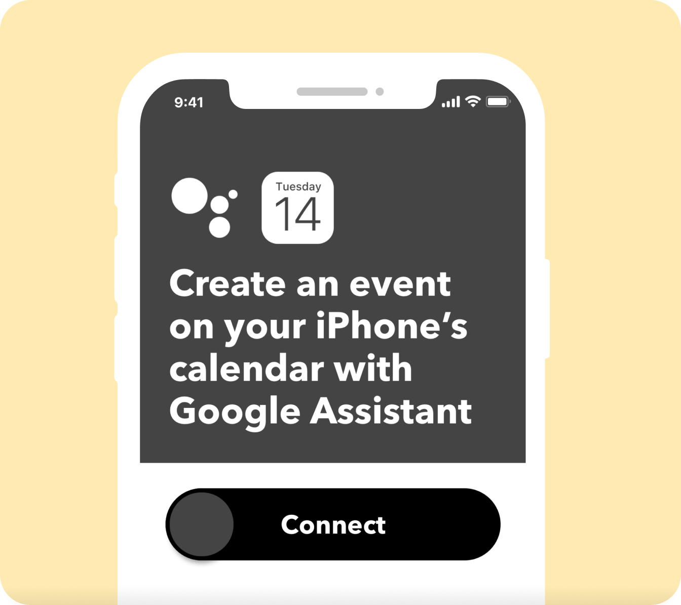 iPhone: Create an event on your iPhone's calendar with Google Assistant