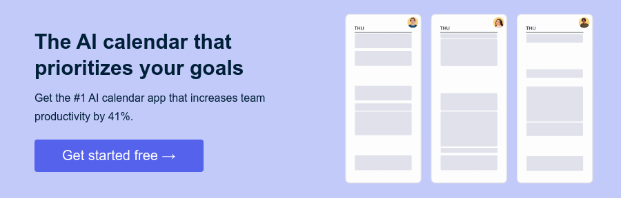Seize the day with your AI calendar   Get the #1 smart calendar app increases productivity by 41%.