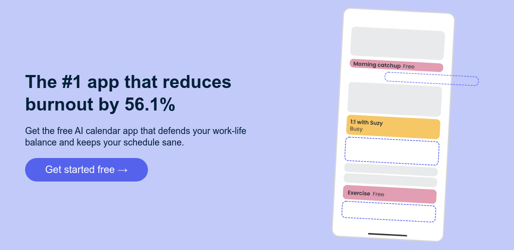 The #1 app that reduces burnout by 56.1%